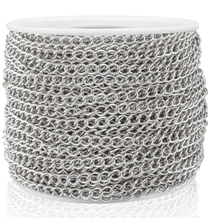 Stainless Steel Extension Chain with Color Retention – Jewelry Tail Chain null