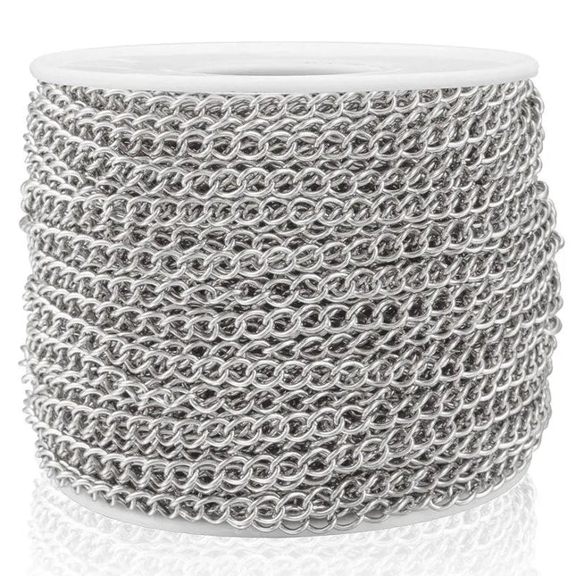 Stainless Steel Extension Chain with Color Retention – Jewelry Tail Chain null