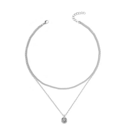 Minimalist Multi-Layer Pearl Necklace null