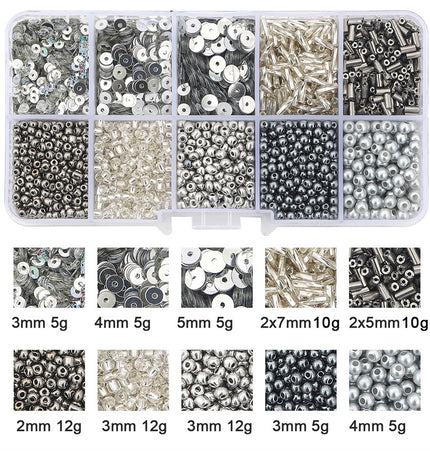 Glass Beads Handmade Diy Same Color Sequin Beads