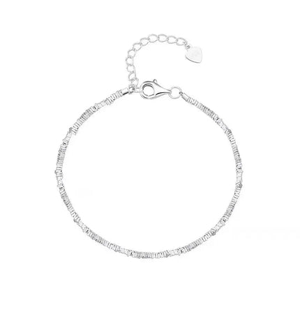 Minimal Silver Chain Bracelet – Light Luxury Edition null