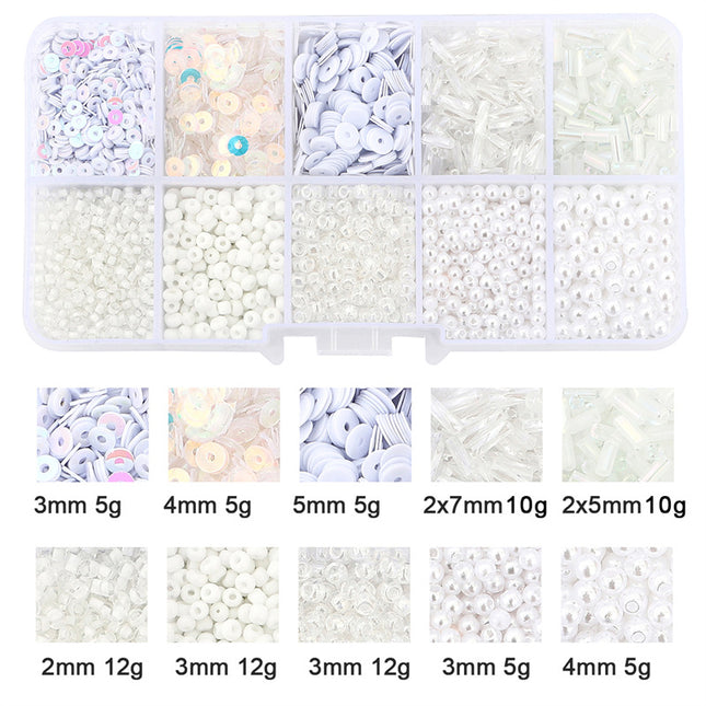 Glass Beads Handmade Diy Same Color Sequin Beads