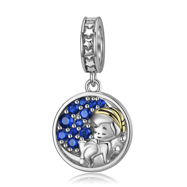Sleeping Baby Pendant – 925 Sterling Silver DIY Jewelry Charm null