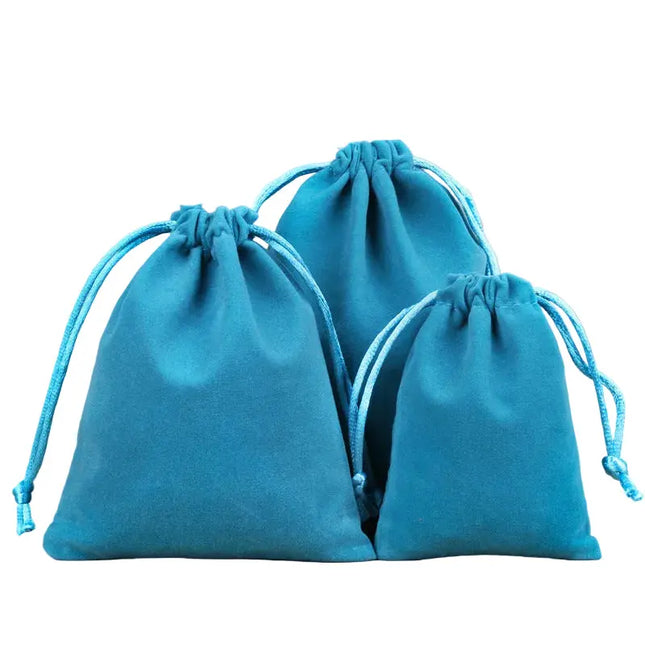 Velvet Jewelry Pouch – Soft Drawstring Jewelry Bag null