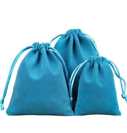Velvet Jewelry Pouch – Soft Drawstring Jewelry Bag null