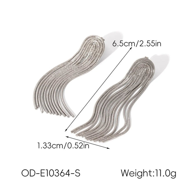 Flower Heart And Butterfly Design Earrings Gold null