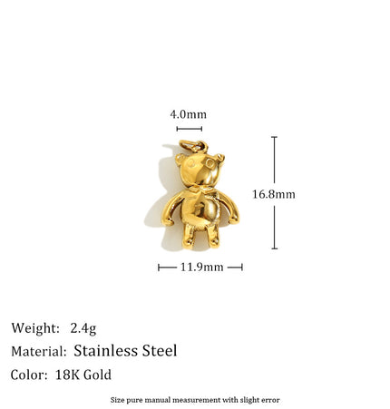 DIY Jewelry Accessories Stainless Steel Plated Pendant