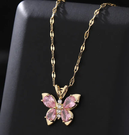 Titanium Steel Necklace For Women Without Fading Jewelry Europe Wholesale