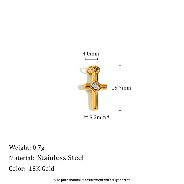 DIY Jewelry Accessories Stainless Steel Plated Pendant