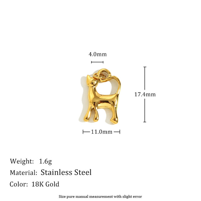 DIY Jewelry Accessories Stainless Steel Plated Pendant