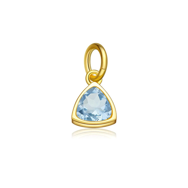 S925 Sterling Silver Color Zircon Pendant null