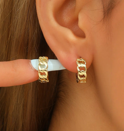 Minimal Hollow Hoop Earrings | Modern Fashion Wholesale Jewelry null