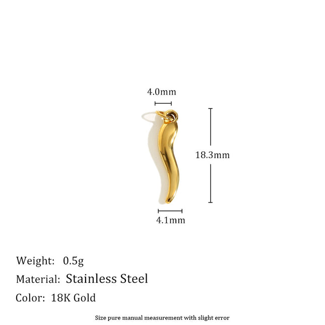 DIY Jewelry Accessories Stainless Steel Plated Pendant