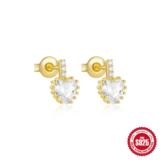 925 Silver Geometric Stud Earrings | Minimalist Wholesale Jewelry null