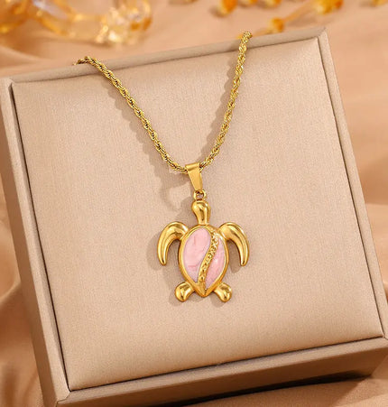 Geometric Ocean Wave Pendant Necklace | Minimalist Wholesale Jewelry null