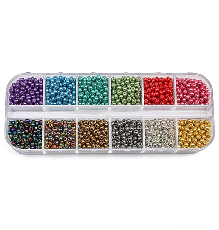 Glass Beads Handmade Diy Same Color Sequin Beads