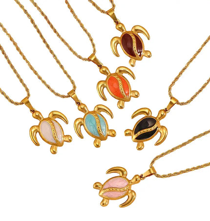 Geometric Ocean Wave Pendant Necklace | Minimalist Wholesale Jewelry null