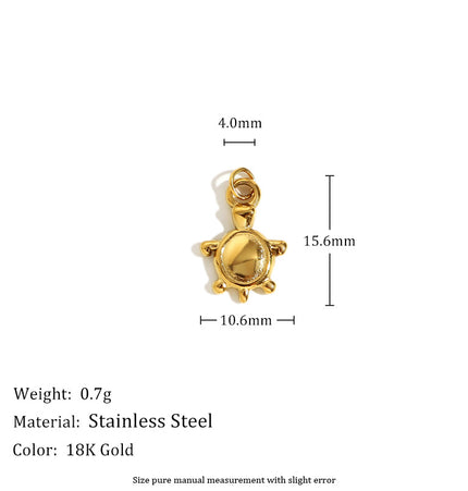 DIY Jewelry Accessories Stainless Steel Plated Pendant