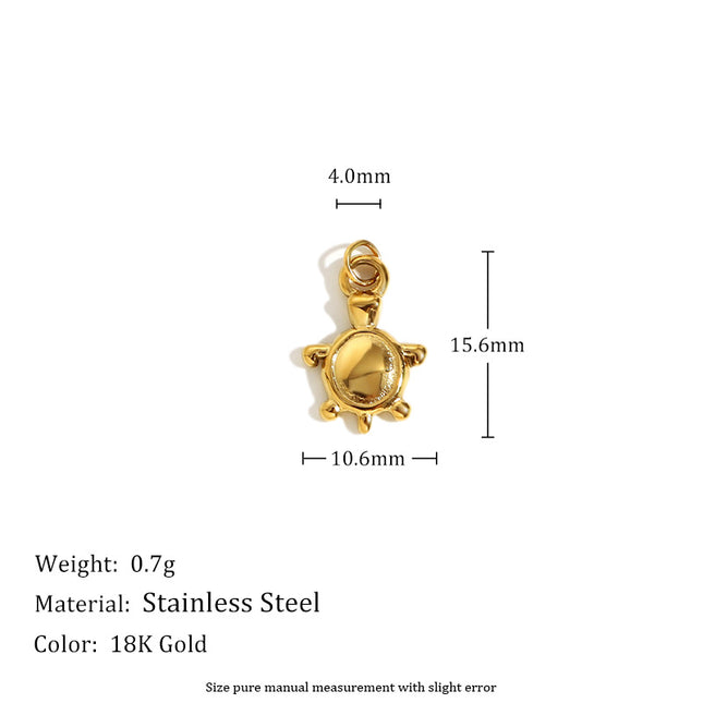 DIY Jewelry Accessories Stainless Steel Plated Pendant