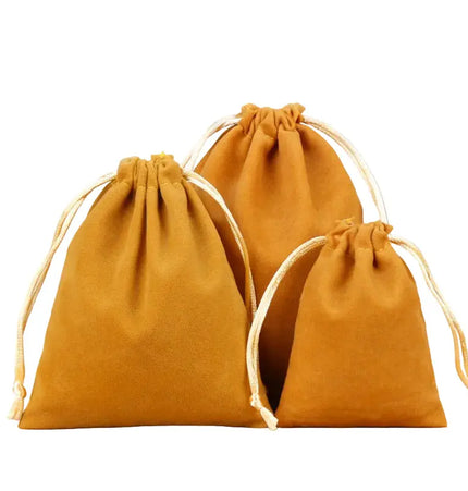Velvet Jewelry Pouch – Soft Drawstring Jewelry Bag null