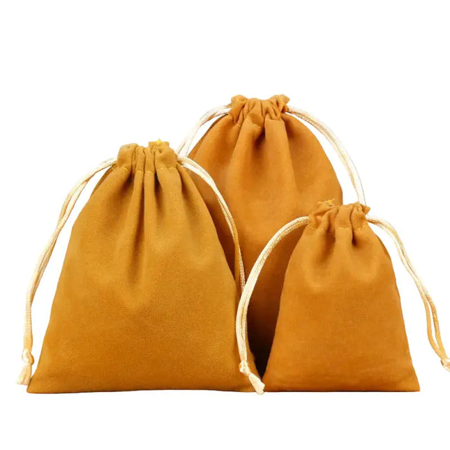 Velvet Jewelry Pouch – Soft Drawstring Jewelry Bag null