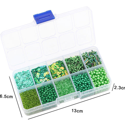 Glass Beads Handmade Diy Same Color Sequin Beads