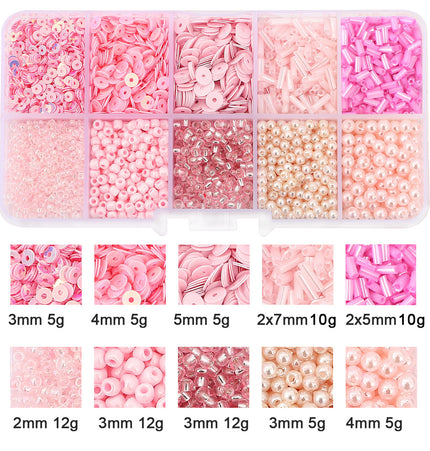 Glass Beads Handmade Diy Same Color Sequin Beads