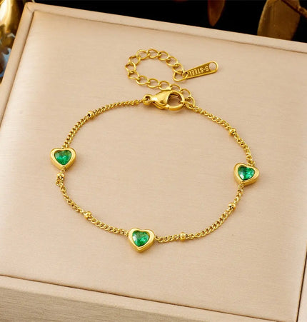 All-Matching Gold Fashion Bracelet – Titanium Steel Wholesale Jewelry null