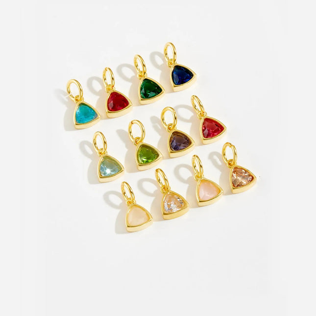 S925 Sterling Silver Color Zircon Pendant null