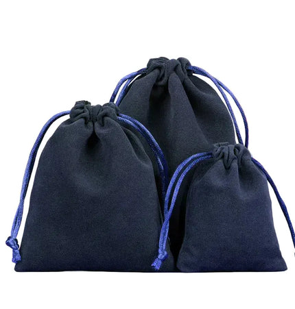 Velvet Jewelry Pouch – Soft Drawstring Jewelry Bag null