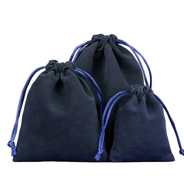 Velvet Jewelry Pouch – Soft Drawstring Jewelry Bag null