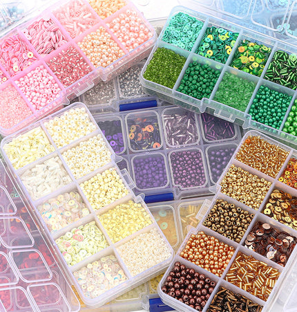 Glass Beads Handmade Diy Same Color Sequin Beads