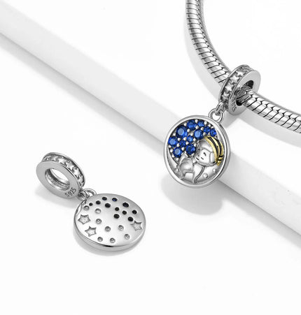 Sleeping Baby Pendant – 925 Sterling Silver DIY Jewelry Charm null