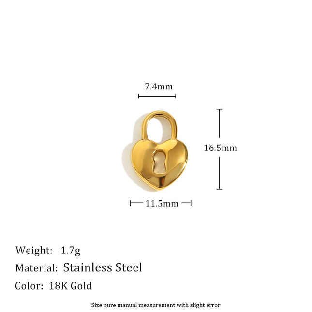 DIY Jewelry Accessories Stainless Steel Plated Pendant