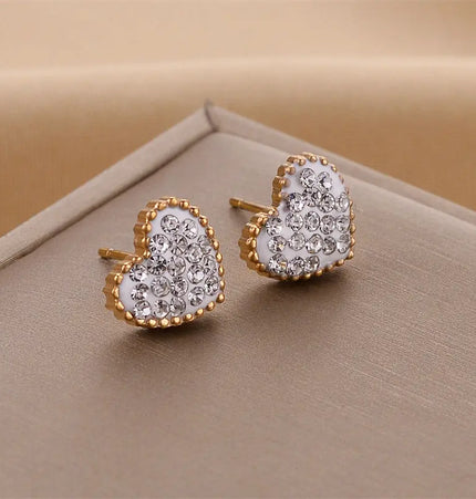 Titanium Steel No-Fading Geometric Earrings null