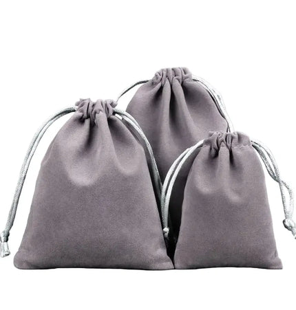 Velvet Jewelry Pouch – Soft Drawstring Jewelry Bag null