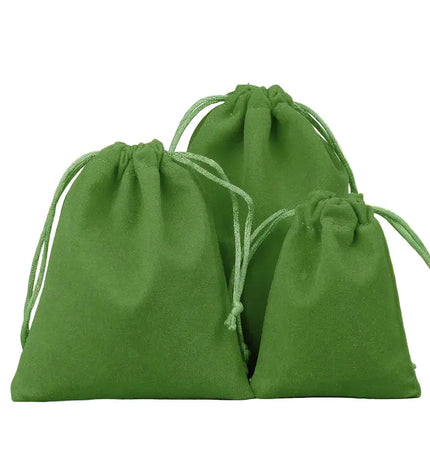 Velvet Jewelry Pouch – Soft Drawstring Jewelry Bag null