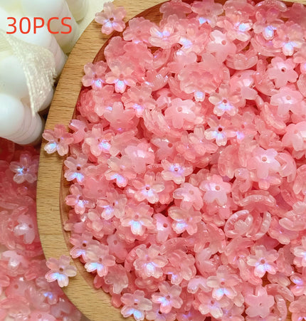 Sakura Glaze Ornament Bracelet String Beads Decorative Accessories